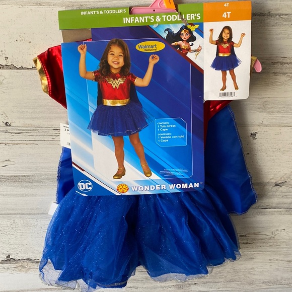 Rubie's Costumes Dc Wonder Woman Toddler Costume Size 4t New Poshmark